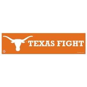  Texas Fight UT Longhorns Car Auto Bumper Strip Sticker 
