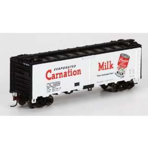  HO RTR 40 Steel Reefer, Carnation Milk #25029 Toys 