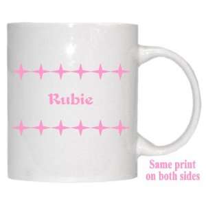  Personalized Name Gift   Rubie Mug 