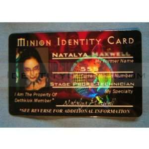  Dethklok Member ID Card Minion Identity