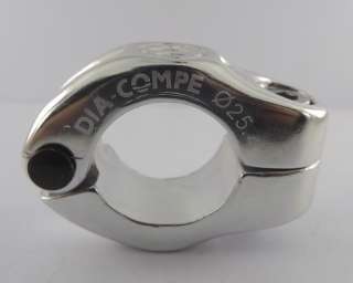 New Dia Compe MX Hinged Old School BMX Seat Clamp 1 ( 25.4mm ) Silver 