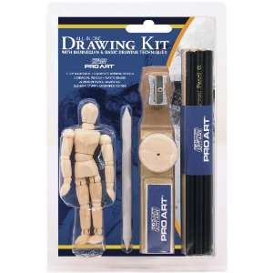  Pro Art All In One Drawing Set Value Pack Arts, Crafts & Sewing