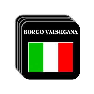  Italy   BORGO VALSUGANA Set of 4 Mini Mousepad Coasters 