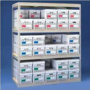 Archive Box Storage Rack   NO Decking Dimensions (W x D x H) 42 x 30 
