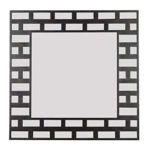  Kenroy Home 60033 Grimaldi Wall Mirror in Black with 