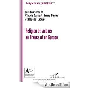 Religion et valeurs en France et en Europe (Religions en questions 