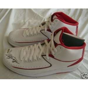  Michael Jordan Signed Jordan 2s Shoes Uda Le 23/23   New 