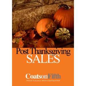  Post Thanksgiving Coat Sale