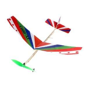  Rubber Band Powered Glider Airplane 