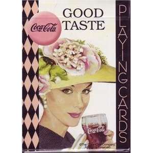  COCA COLA LADY DECK OF PLAYING CARDS 