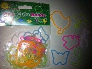 1,152 Mixed   Silly Shaped Rubber Bands Bandz WHOLESALE  