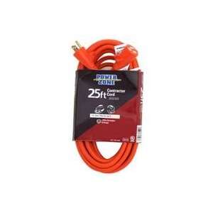  Power Zone 770528 12/3 Sjtw Extension Cord   Orange 