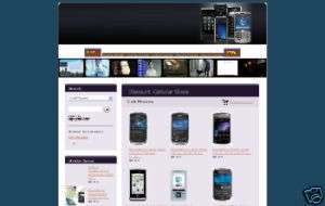 Cell Phone Niche  Store Website  