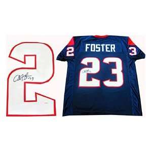 Arian Foster Autographed / Signed Houston Texans Jersey (James Spence)