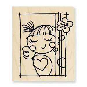  Stampendous, V191, Stamp Blockart Cutie Arts, Crafts 