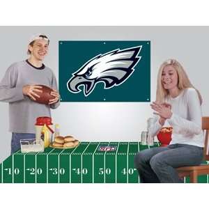  Philadelphia Eagles Game/Tailgate Party Kits Banner 