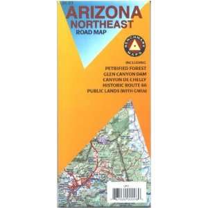  Map Arizona Recreation Northeast (9780783498416) Editor 