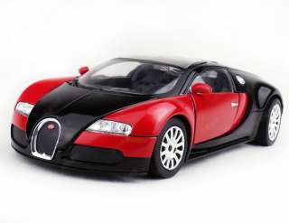 New Bugatti Vayron Limited Edition 124 Alloy Diecast Model Car Red 
