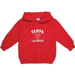 Tampa Spartans Red Toddler/Kids Lacrosse Arch Hooded 