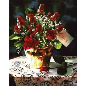  Arleta Pech   Hearts and Flowers Artists Proof