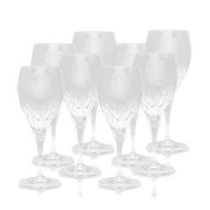  Mikasa Capella Crystal Wine Glasses, Set of 8 Kitchen 