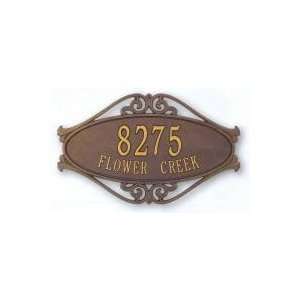  Whitehall One Line Hackley Fretwork   Standard Wall Plaque 