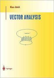 Vector Analysis, (0387986499), Klaus J Nich, Textbooks   Barnes 