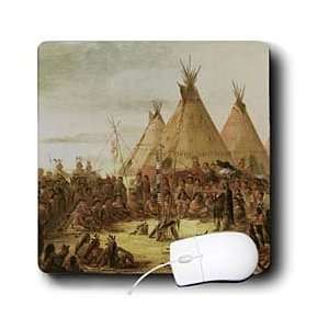  TNMGraphics Old West   Indians and Teepees   Mouse Pads 