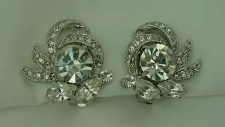 From my collection CLASSIC CRYSTAL VASARI EARRINGS NEW  
