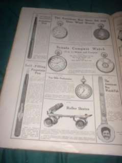 LG NOV 1913 THE AMERICAN BOY MAG CATALOG PREMIUMS ISSUE  