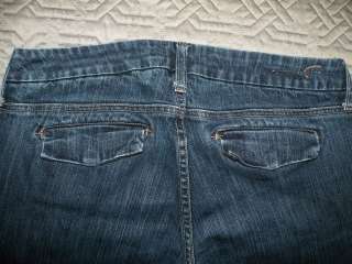 AMERICAN EAGLE SIZE 8 REGULAR STRETCH LOW RISE JEANS  