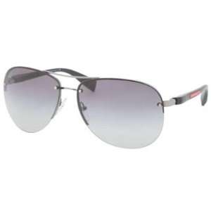 Prada Sps56m Gunmetal Gray Gradient Sunglasses