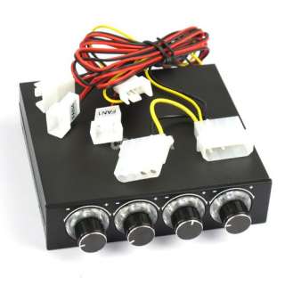   LED light Bay Panel /4 PC Cooling Fan Variable Speed Controller  