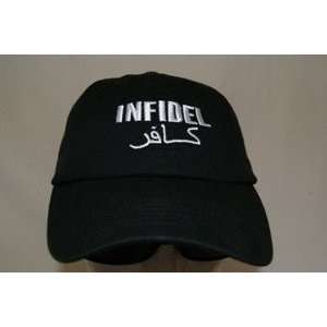 Embroidered Black Infidel baseball Hat Cap  Sports 