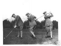 Harry Vardon swing sequence photo   early 1900s  