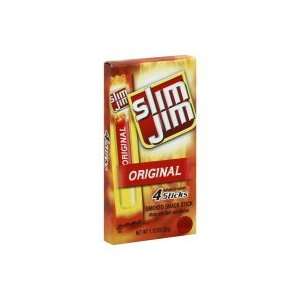  Slim Jim Snack Sticks, Smoked, Original, 1.12 oz, (pack of 