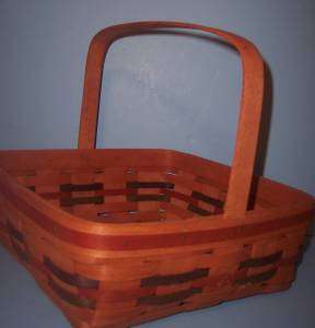 Longaberger 1990 Shades of Autumn PIE Basket  