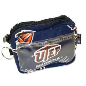  UTEP Logo University of Texas El Paso Micro Purse Case 