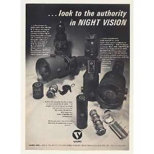  1977 US Army Varo Night Vision Equipment Print Ad (48386 