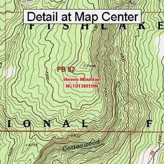   Map   Steves Mountain, Utah (Folded/Waterproof)