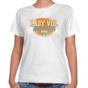  UT Vol Tee Shirt  Tennessee Lady Vols Ladies White 