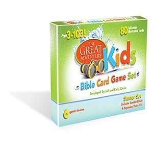  Great Adventure Kids Bible Card Game Set Toys & Games