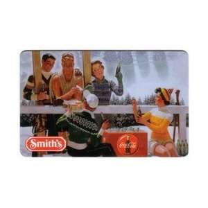   Card 3m 1997 Smiths 5 Young People Chatting & Holding Coke Bottles