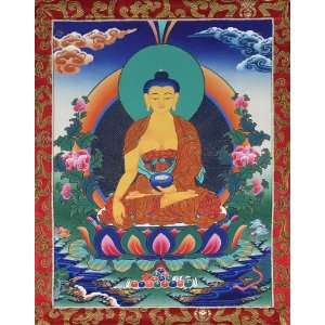  Shakyamuni Buddha Tibetan Buddhist Thangka   Fine Quality 