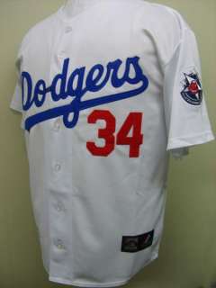 Los Angeles Dodgers #34 Fernando Valenzuela 1981 Cooperstown Throwback 