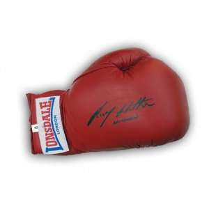  Ricky Hatton The Hitman Autographed Boxing Glove Sports 