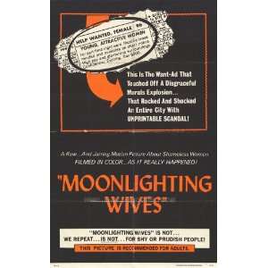  Moonlighting Wives Poster 27x40 Gretchen Rudolph Al Jordan 