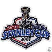 2007 Stanley Cup Patch Anaheim Ducks Ottawa Senators  