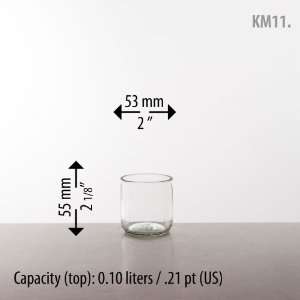  Artisanal Recycled Drinking Glasses 