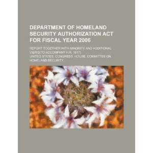  Department of Homeland Security Authorization Act for 